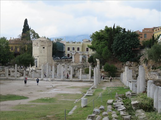 Athens - more of the Roman Agora area
