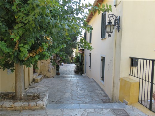 Athens - streetscape -early in the day