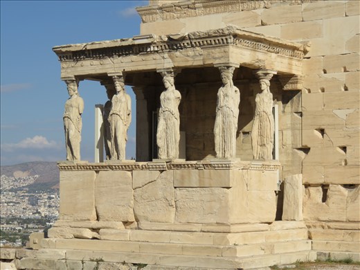 Athens - Acropolis complex -Erechtheion