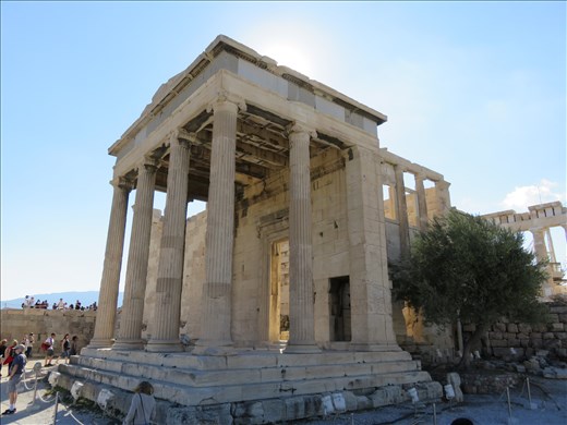 Athens - Acropolis complex - Erechtheion - another view