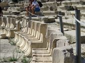 Athens - Theatre of Dionysus - seating for the upper class ??: by jugap, Views[342]