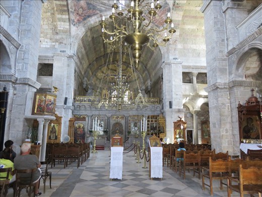 Paros - church of 100 doors - part of inside