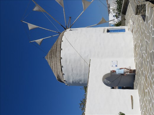Paros - local windmill