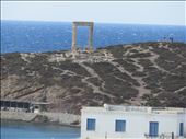 Naxos - temple view from town: by jugap, Views[230]