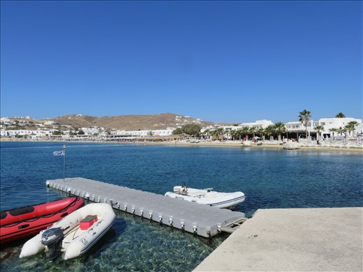 Mykonos - Ornos beach - 1 hr walk from town