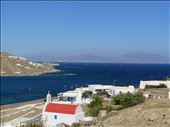 Mykonos - view on walk back from Ornos beach: by jugap, Views[357]