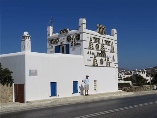 Mykonos -  some different housing decoration