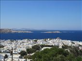Mykonos -  view of town from behind and above: by jugap, Views[375]