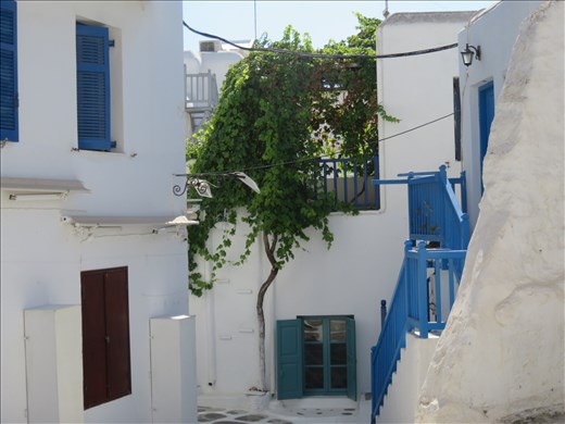 Mykonos - streetscape