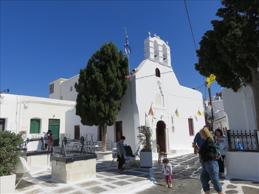 Mykonois - streetscape