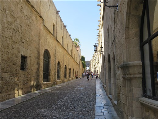 Rhodes - street of the knights