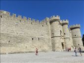 Rhodes - part of exterior of the Palace of the Grand Master: by jugap, Views[196]