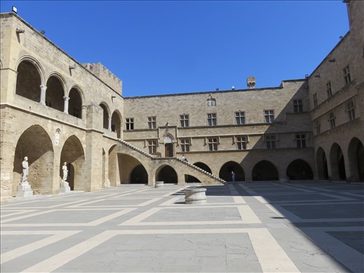 Rhodes - inside Palace of the Grand Master