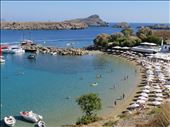 Lindos - beach next to main one: by jugap, Views[158]