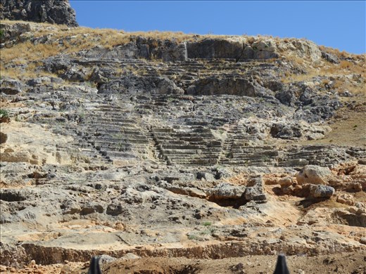 Lindos - ruins of roman amphitheatre