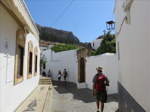 Lindos - streetscape