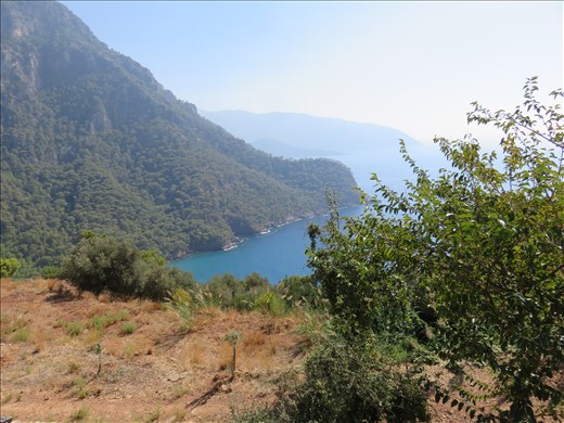 Turkey - Kabak  area - view from lunch stop