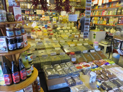 Turkey - Fethiye - spice stall in market area