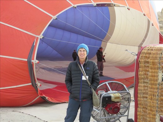Turkey - Cappadoica - nearly balloon lift off
