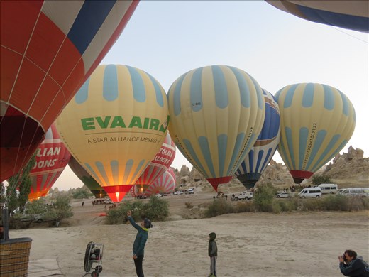 Turkey- Cappadocia - balloon lift off