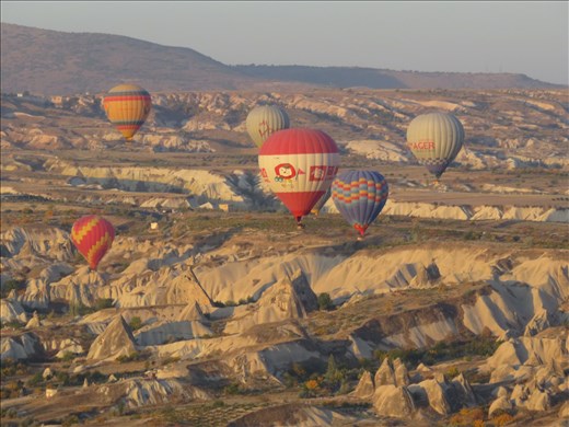 Turkey - Cappadocia - view from above