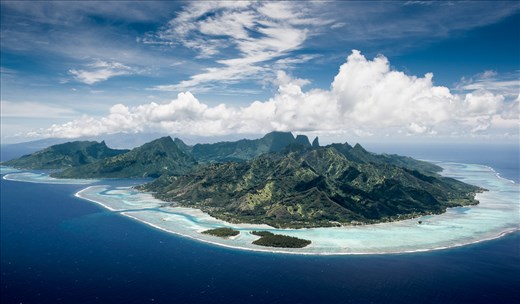 Moorea from above
