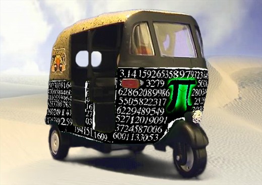 A rendering of our rickshaw!