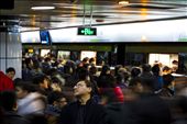 Human traffic at one of Shanghai's busiest metro stations, People's Square: by justinparsons, Views[243]