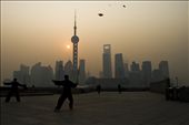 Sunrise on the Bund is a popular time for Shanghai people to relax or socialize: by justinparsons, Views[228]