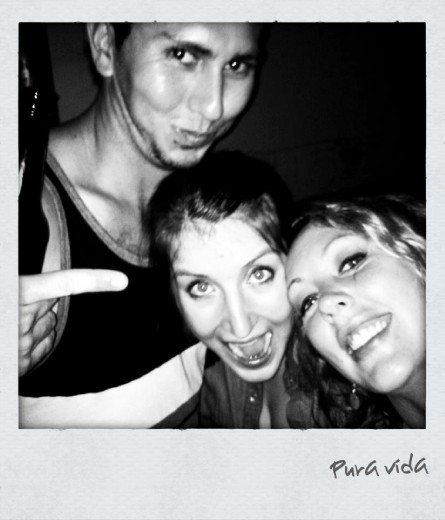 With our white water rafting instructor in Costa Rica - March 2012