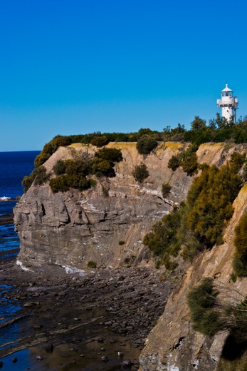 After walking through the bush and along the cliff line on one of the many trail