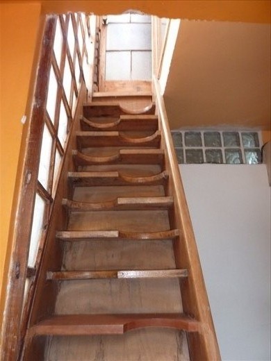 Our dreaded stairs but I am getting used to them.