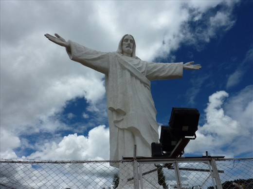 A wonderful statue that protects Cusco.  It stands high up on a hill and looks over Cusco.  