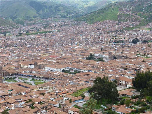 Cusco - this is a much larger city than I thought it would be.  Urban sprawl.