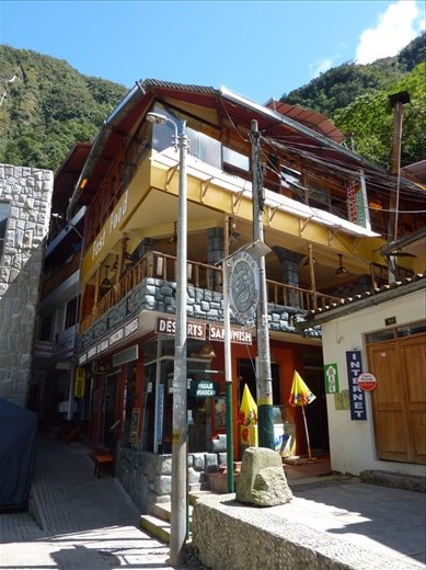 No lifts in South America, just lots and lots and lots of stairs.