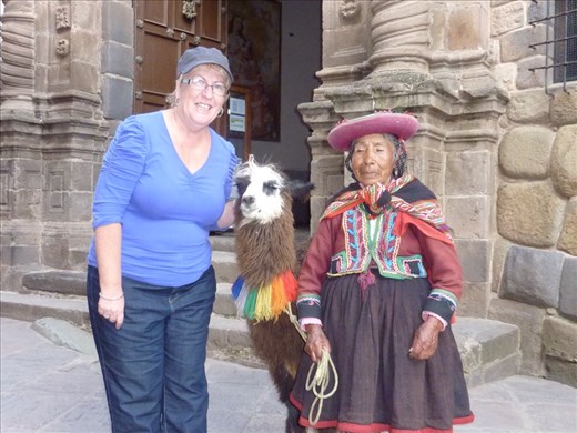 A fond farewell to two of the local characters.
She's even shorter than you Mum!!!!