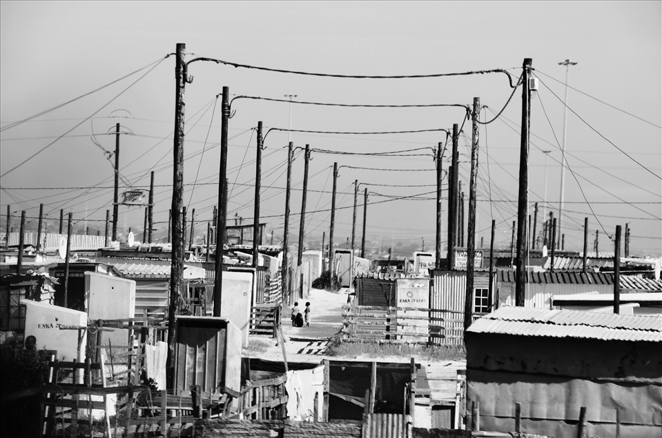 Captured while In Cormiki, a Town Ship housing over 1 million South Africans.