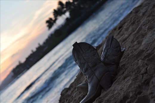 These boots come with me everywhere I travel. 