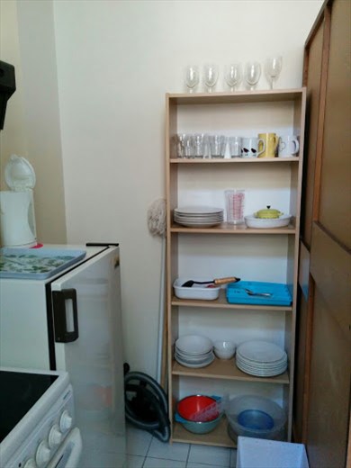 Kitchen shelves