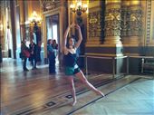 Opera Garnier and dancer (