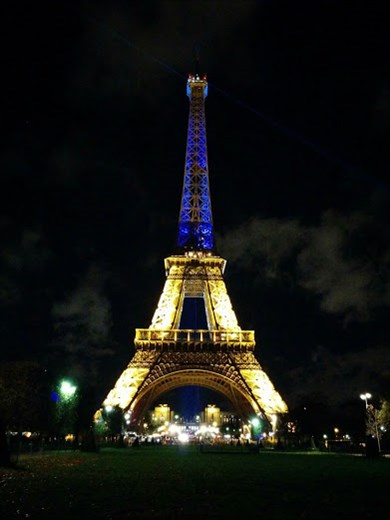 Turns out the Eiffel Tower has a back