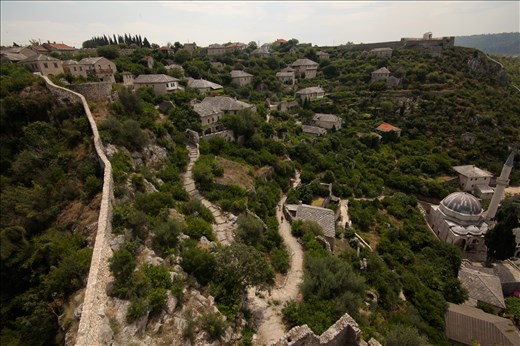 from the top of Mostar, everything gets put into perspective: the religious segregation, the political division. The overwhelming natural and designed beauty of the area, a constant during the times of war is an indefinite piece of hope for what the future holds