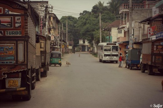 This is the town where he lives.