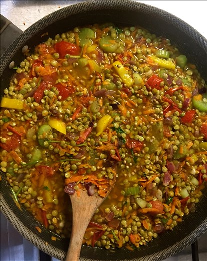 Waiting for the stew to boil 