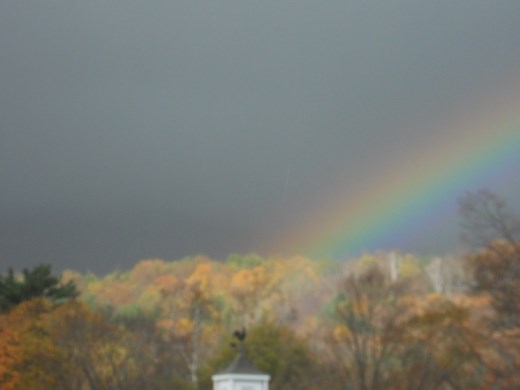 Rainbow over Manchester