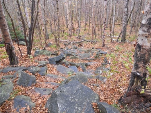 It's a long way up (and back down!) to reach the Appalachian Trail itself.