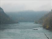 Niagara River from ground level, slipping over rocks along the pre-dawn edge. : by karen_rebecca, Views[289]