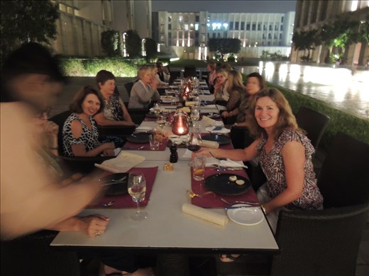 dinner with our new friends