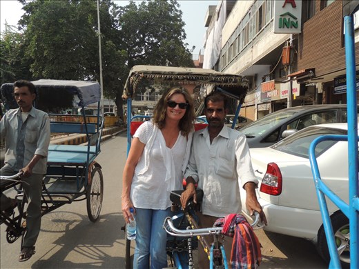 our expert rickshaw driver