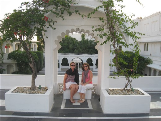 At the lake palace - Udaipur